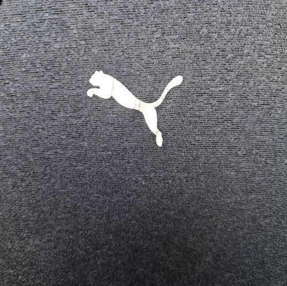 Puma Mens Blue Polo Short Sleeve Shirt Size L - Picture 5 of 12